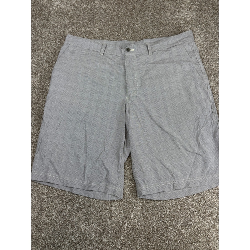 Patagonia Shorts Men's Size 40 ~ 12" Inseam Stretch Pockets Houndstooth Print - Picture 4 of 13